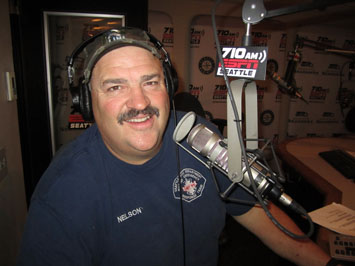 Tom Nelson is the anchor of the Outdoor Line radio show on 710 ESPN Seattle Tom Nelson of the Outdoor Line radio show on 710 ESPN Seattle